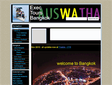 Tablet Screenshot of exectoursbkk.thaibis.com